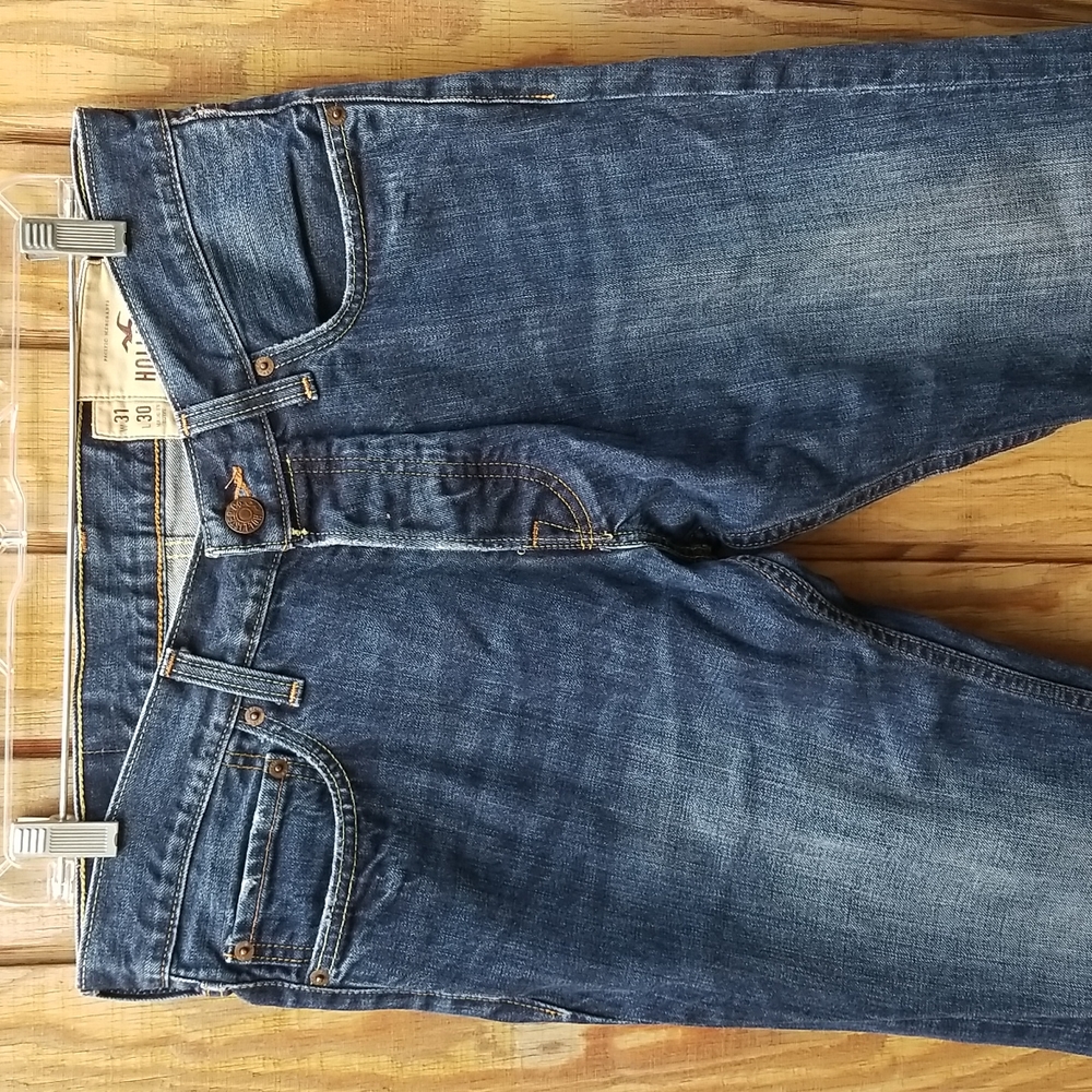 Men's Hollister Slim Straight 31x30 Jeans - Picture 2 of 9